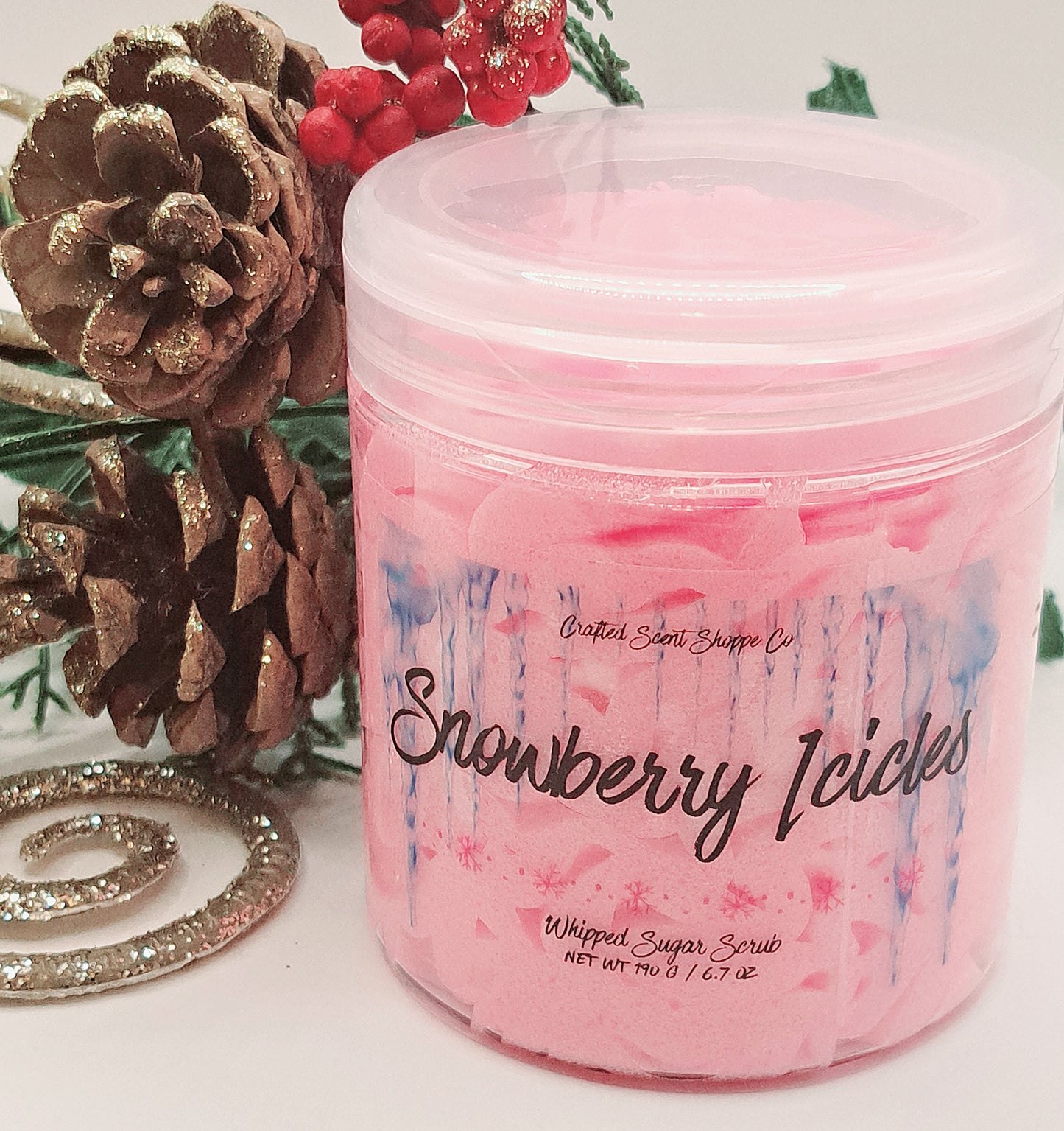 Snowberry Icicles Whipped Sugar Scrub